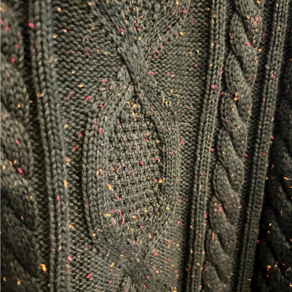 L.L. Bean Men's Cable Knit Sweater - Olive Green - Picture 2 of 4